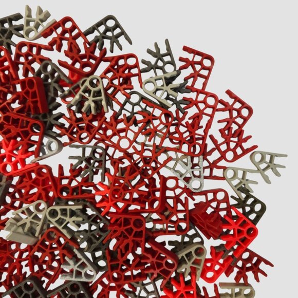 K'NEX Building Toy 174 Connectors 2 Way 3 Way Variations Replacement Parts KNEX - Picture 4 of 6